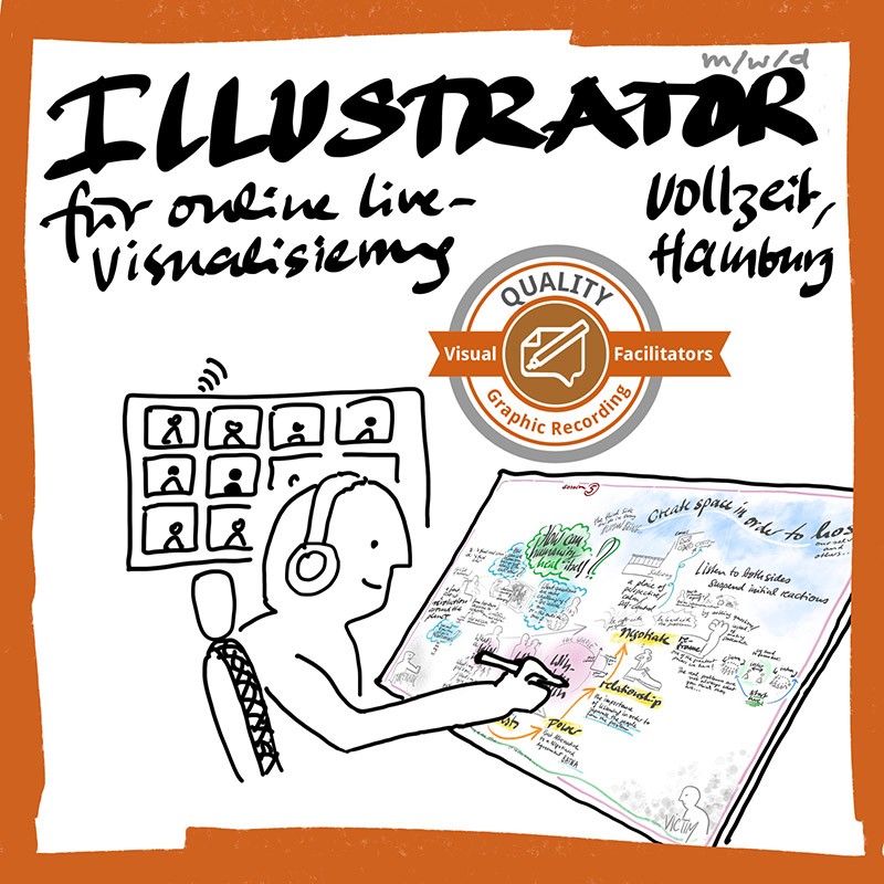 Jobs - illustrator job graphic recorder hamburg