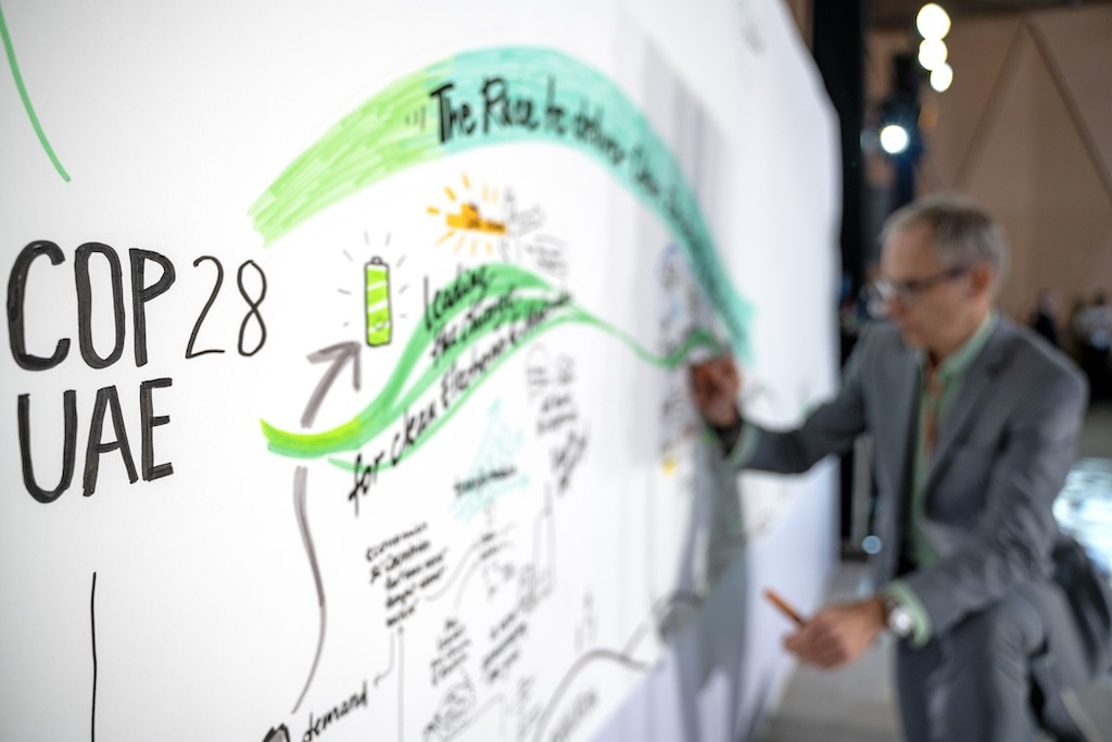 Conference with Graphic Recording - Conference graphic recording 1