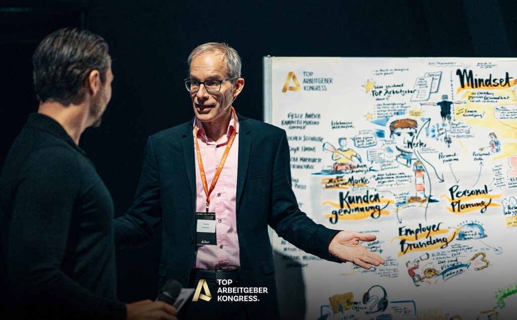 Visualisierung in Präsentationen handgezeichnet