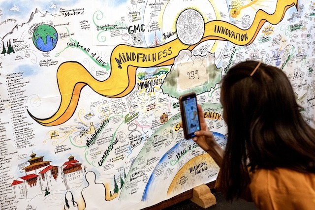 KI Bild Graphic Recording